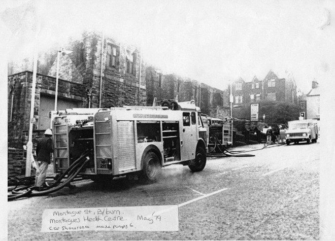 6 Pump Fire Montague St Blackburn