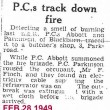 Fire Park Rd Blackburn 1949