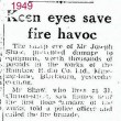 Fire Mincing Lane Blackburn 1949