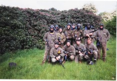 Paintballing Blue Watch Style 