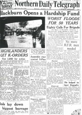 Worst floods in 50 Years in Blackburn