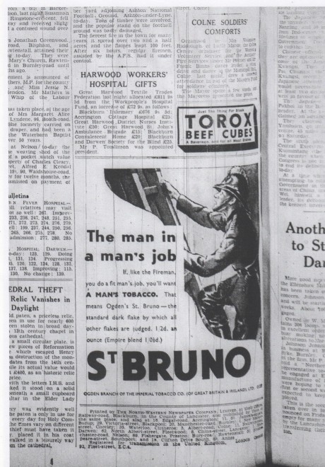 Advert For St Bruno